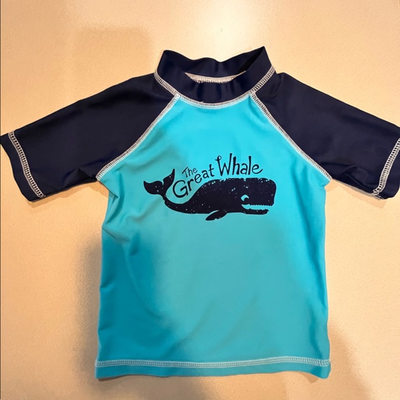 EUC Boys 2T swim bundle - 7 pieces - rash guards and swim trunks - Picture 3 of 8